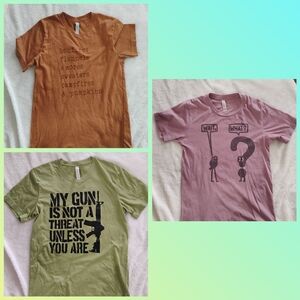 Bella Canvas Orange Graphic Tee